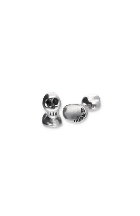 Cufflinks with a Skull Detail