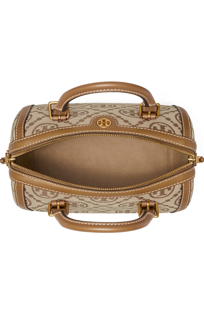Tory Burch T Monogram Jacquard Barrel Shoulder Bag, Alternate, color,