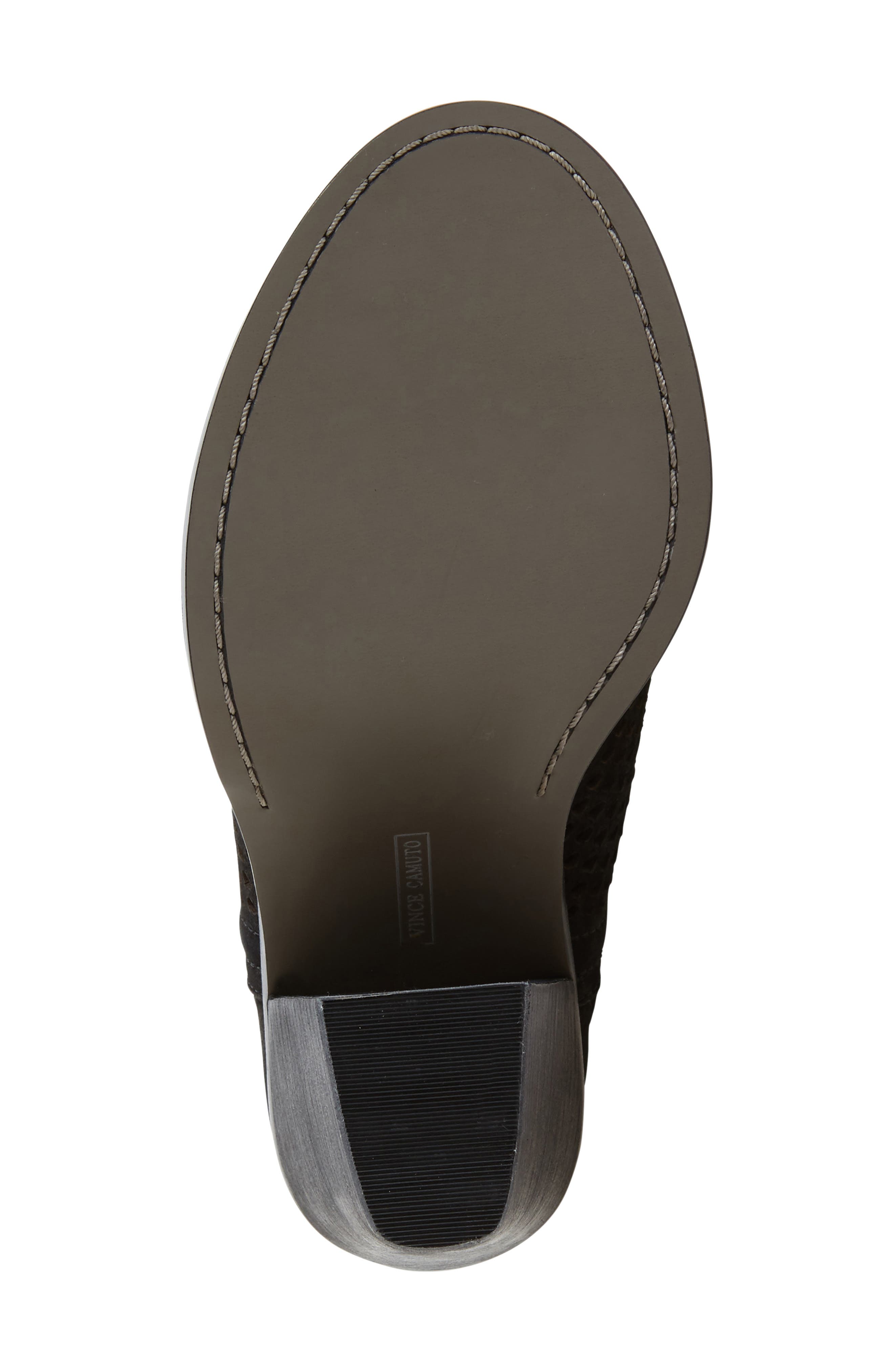 Vince Camuto Kensa Peep Toe Bootie, Alternate, color, 