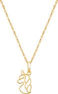 Tiny Blessings 14K Gold Unicorn Dreams 12-14" Necklace
