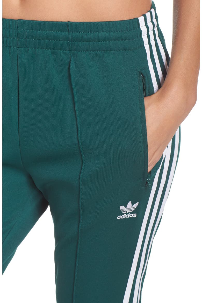 adidas SST Track Pants, Alternate, color, COLLEGIATE GREEN