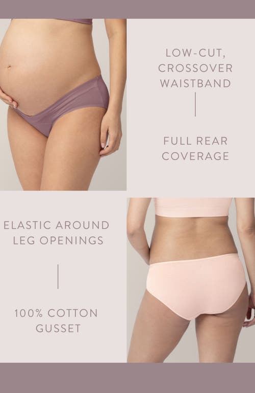 Kindred Bravely Assorted 5-pack Under The Bump Full Coverage Maternity Briefs In Multi