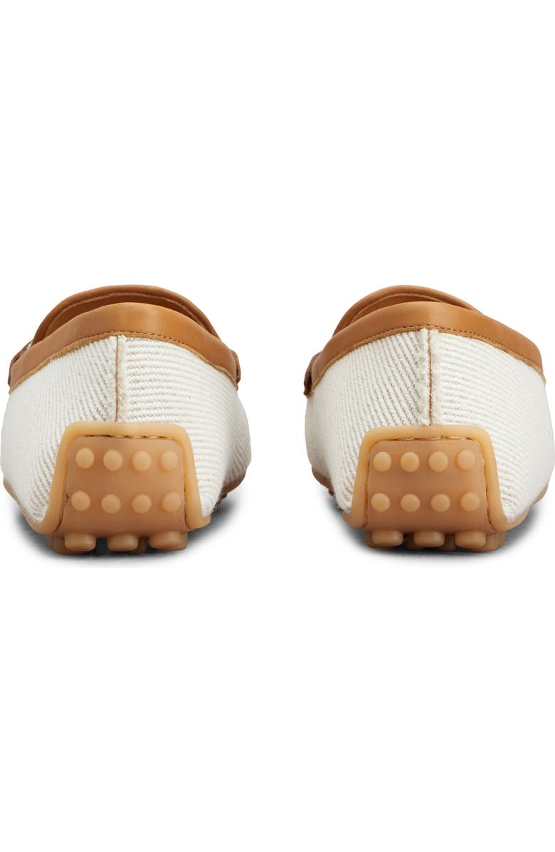 Tod's City Gommino Driving Shoe, Alternate, color, Bianco Calce/ Kenia