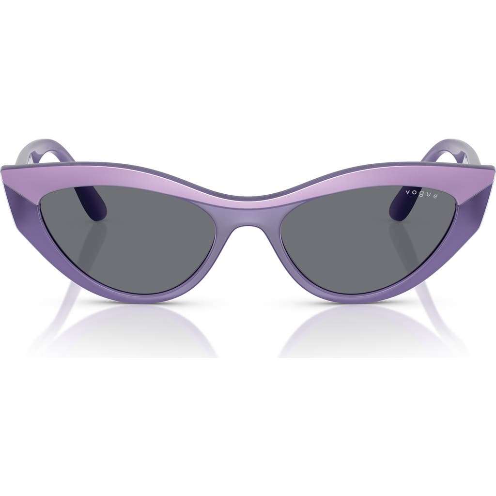 Vogue 52mm Polarized Cat Eye Sunglasses