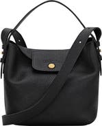 Longchamp Le Cadence S Leather Bucket Bag