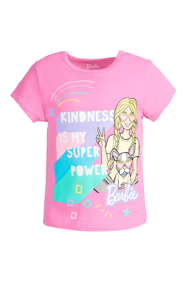 2-Pack T-Shirts, Alternate, color, White / Pink