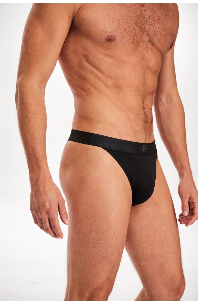 House Of Silk Nora Extra Sof Modal Man's Brief, Alternate, color, Black