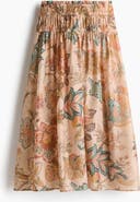 H&M Flared Smock-detail Skirt