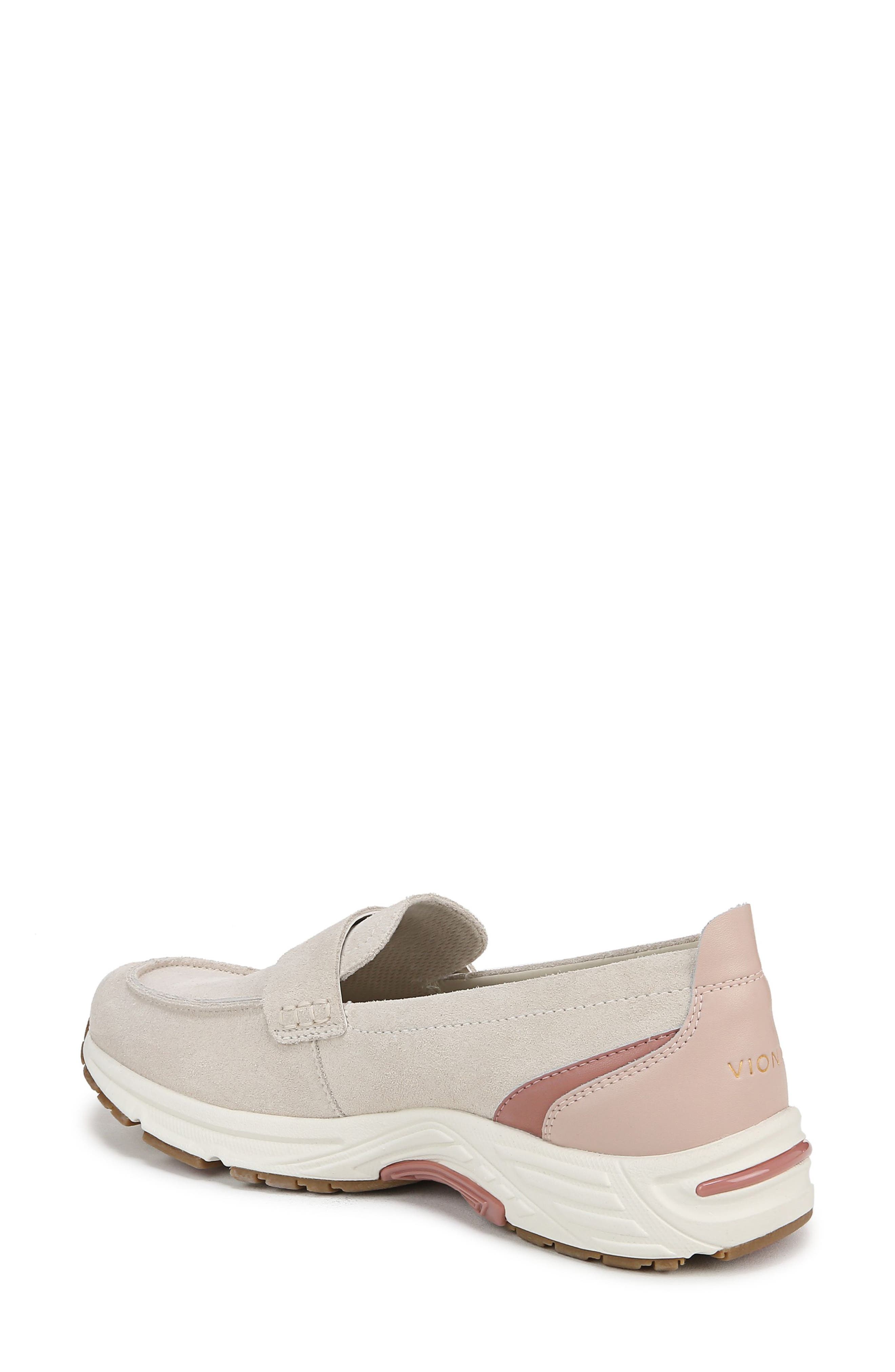 Vionic 23Walk Loafer, Alternate, color, Cream/ Cameo Rose