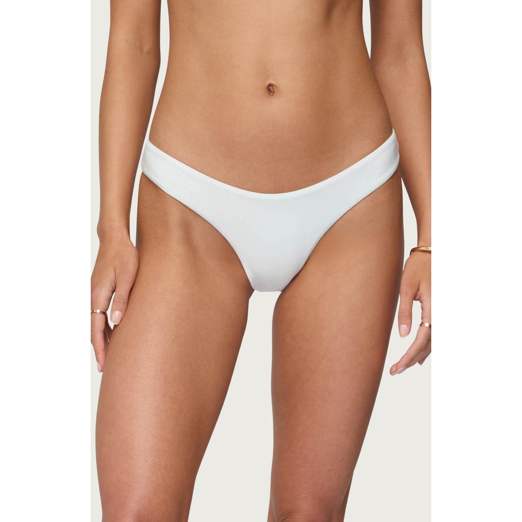 Edikted Shellee Bikini Bottoms In White
