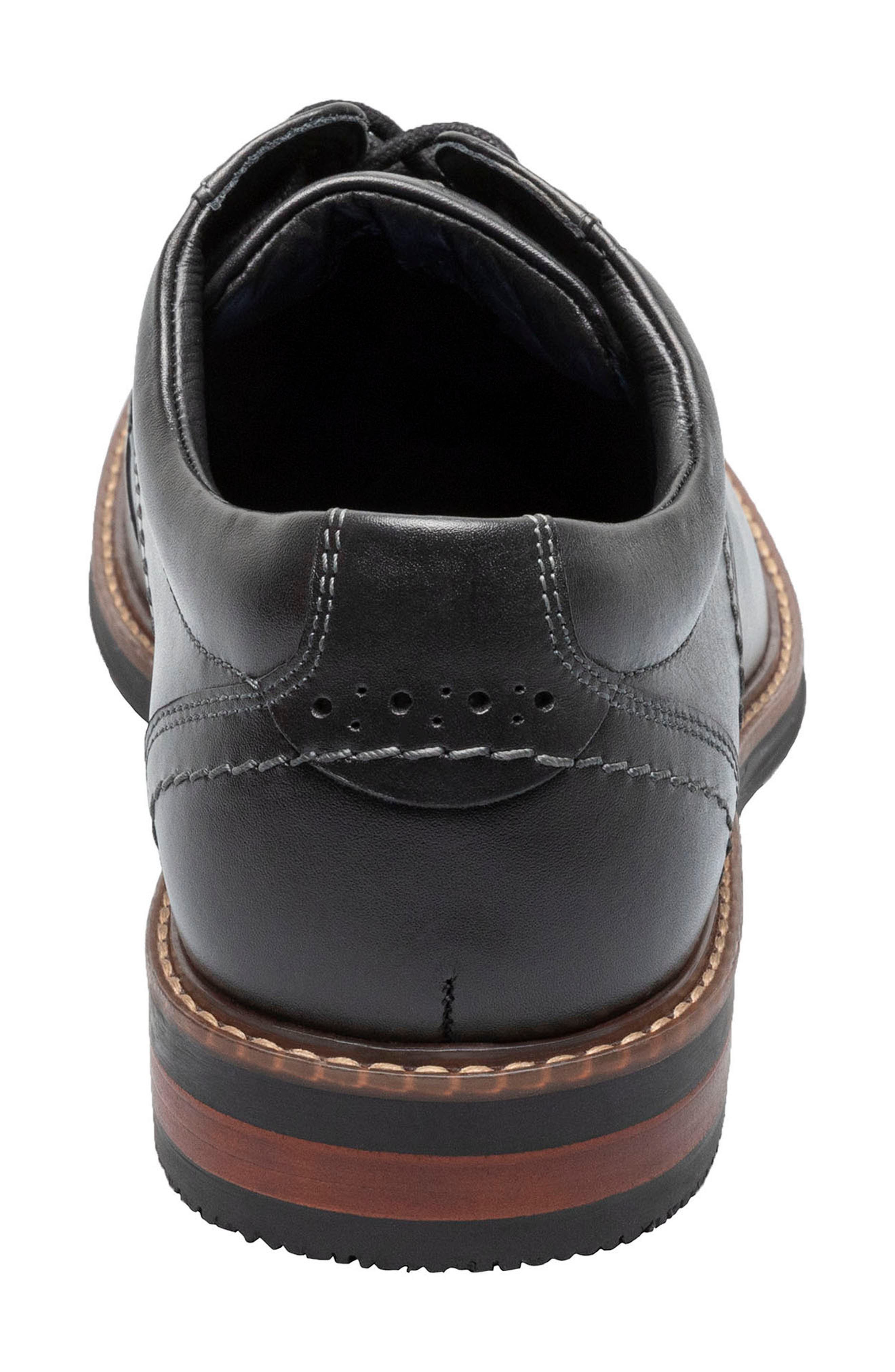 NUNN BUSH Calderone Plain Toe Derby - Wide Width Available, Alternate, color, Black