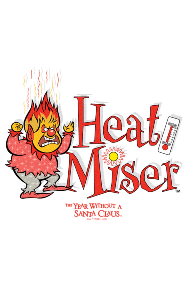 The Year Without a Santa Claus Women's The Year Without a Santa Claus Heat Miser Graphic T-Shirt, Alternate, color, White