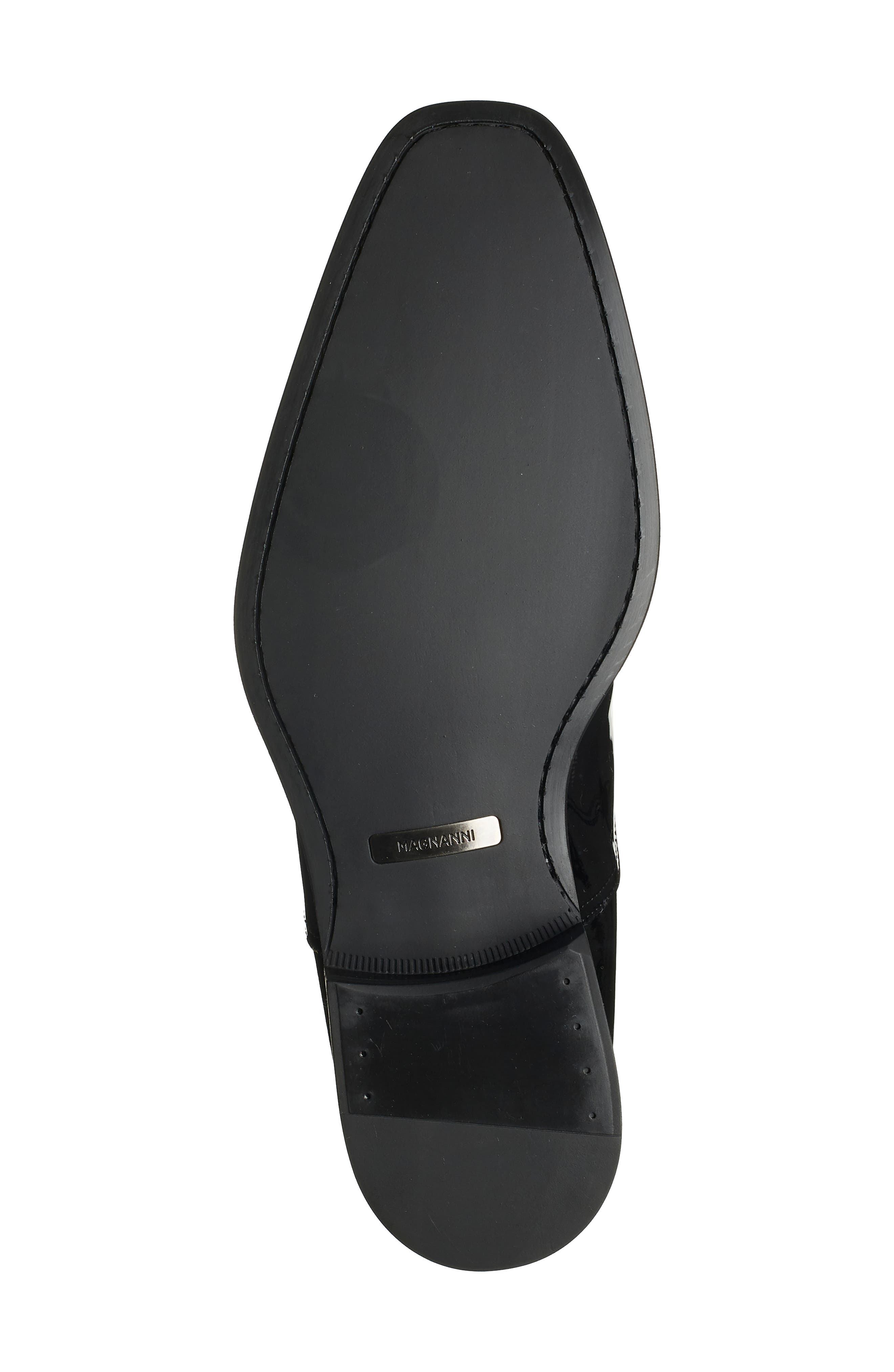 Magnanni Lucas Patent Leather Oxford, Alternate, color, Black