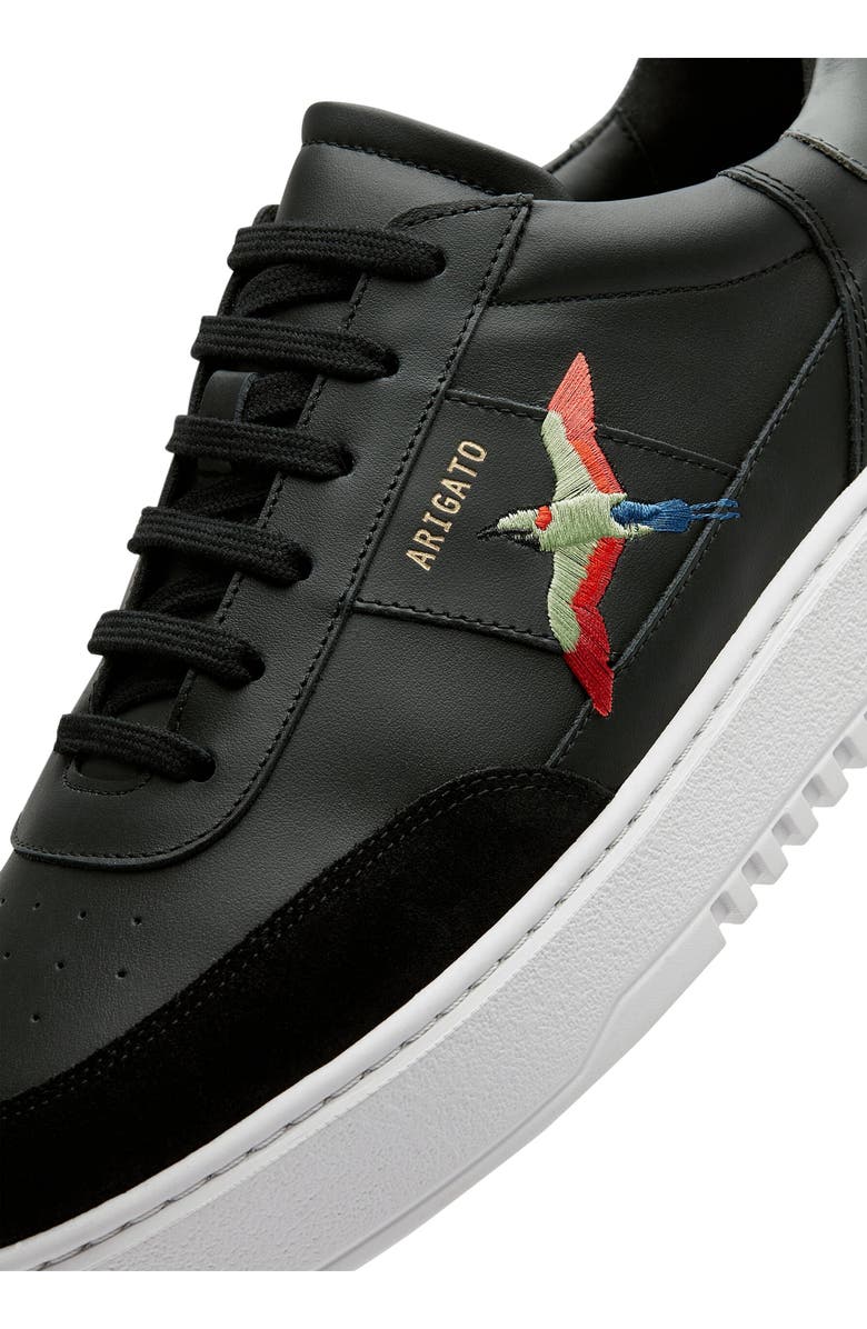 Axel Arigato Orbit B Bird Leather Sneaker - Men's, Alternate, color, Black/White