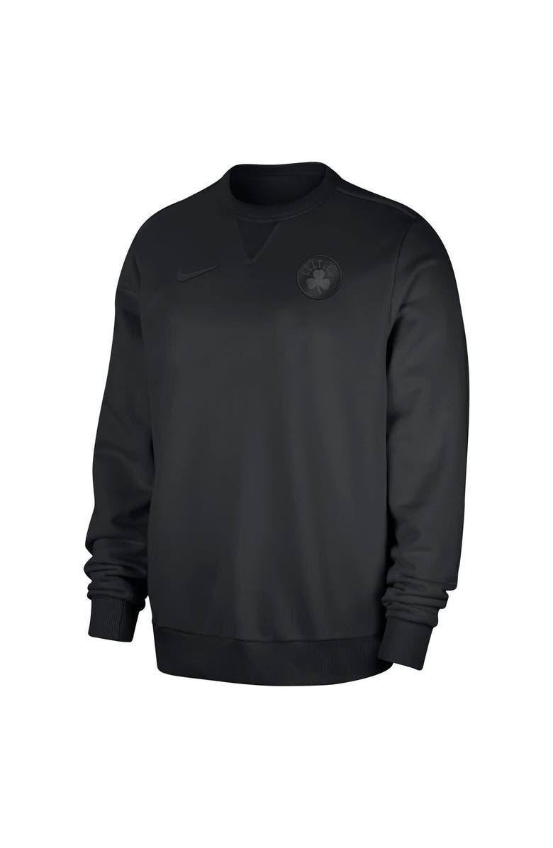 Nike Men's Nike Black Boston Celtics Authentic Standard Issue Travel Performance Pullover Sweatshirt, Alternate, color, Black