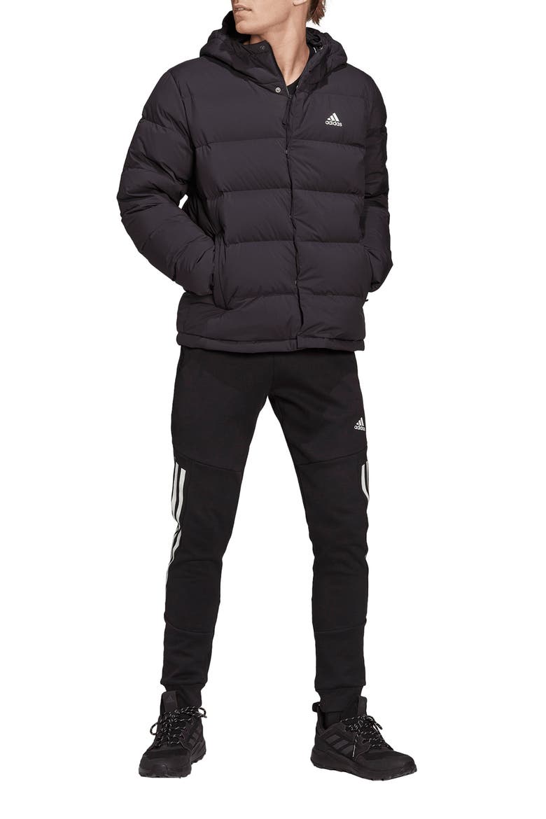Helionic 550 Fill Power Down Jacket, Alternate, color, BLACK