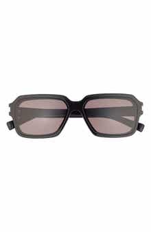 Saint Laurent 59mm Rectangular Sunglasses