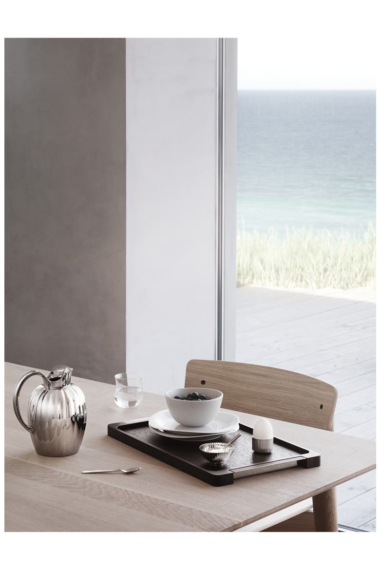 Bernadotte Wooden Tray, Alternate, color, BROWN