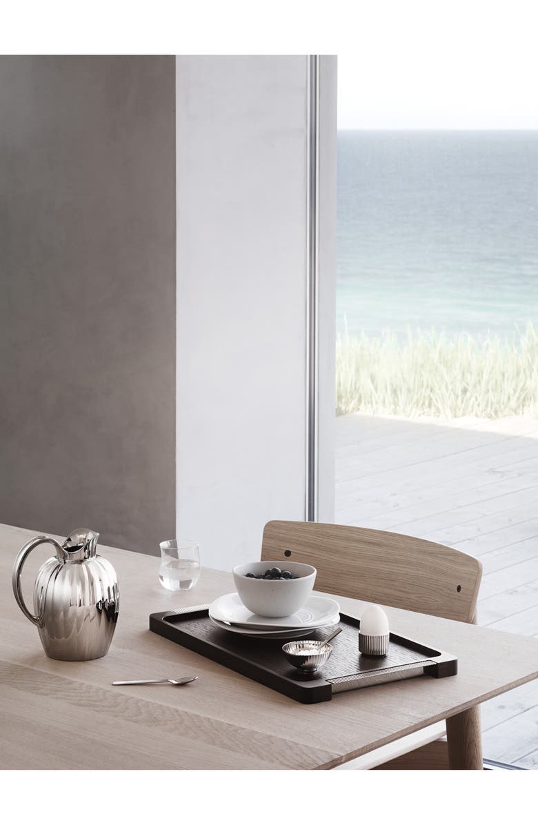 Georg Jensen Bernadotte Wooden Tray, Alternate, color, Brown