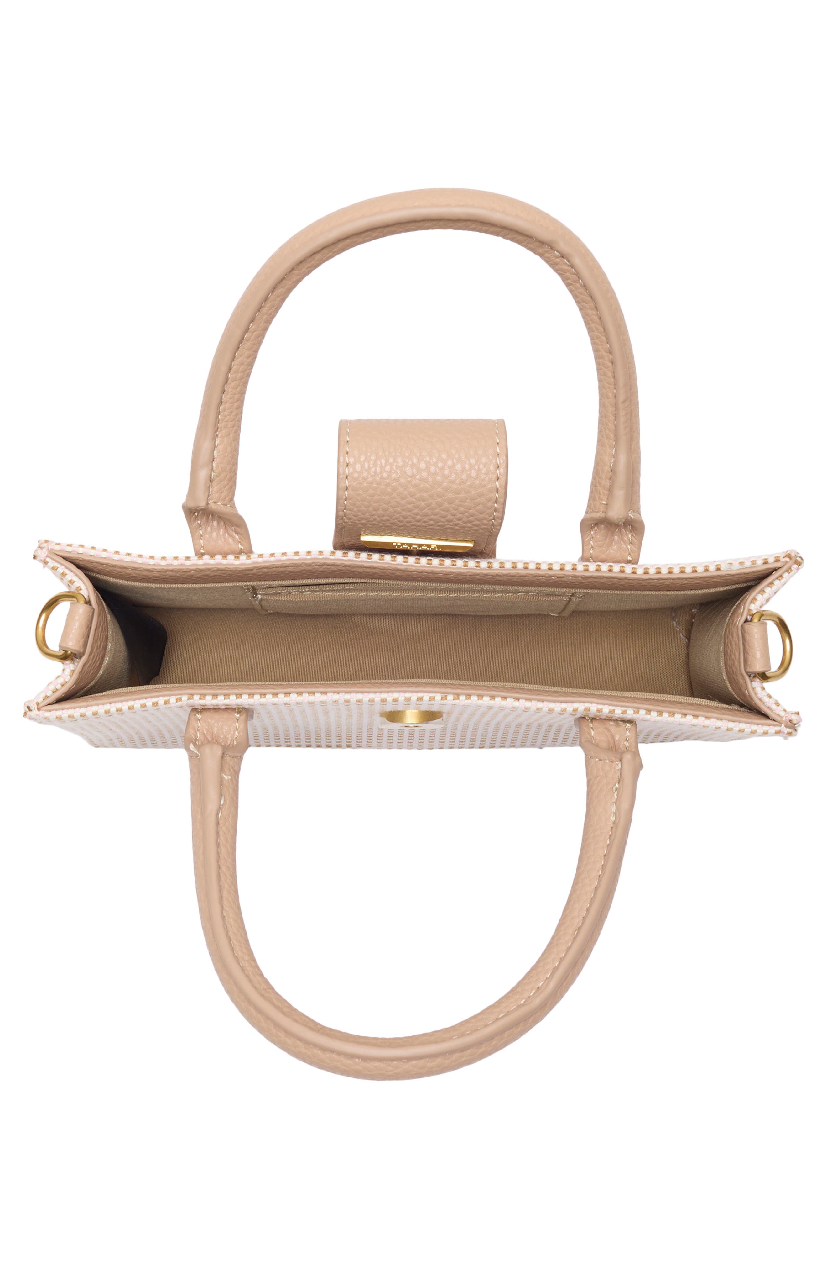 T Tahari Lexington Handbag, Alternate, color, Wheat