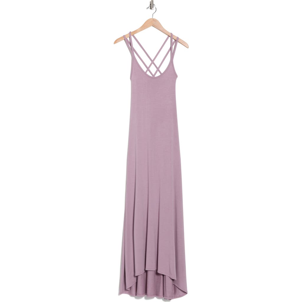 Go Couture Strappy Maxi Dress In Purple