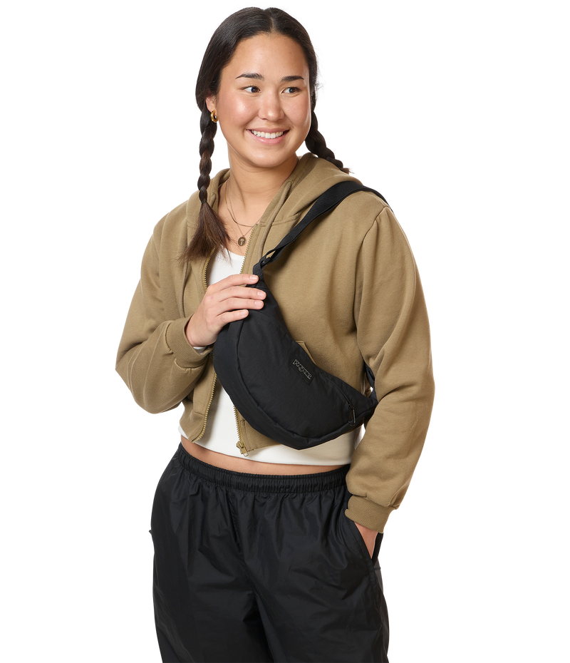 Jansport Unphased Crossbody Small, Alternate, color, Black