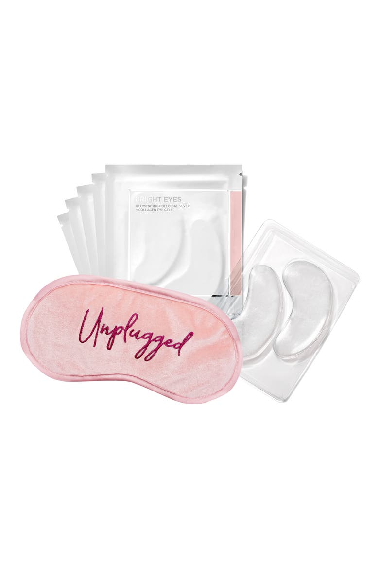 Bright Eyes Collagen-Infused Eye Gels & Sleep Mask Set (Limited Edition), Main, color, NO COLOR