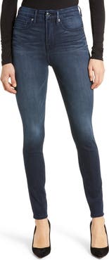Good American Good Legs High Waist Ankle Skinny Jeans