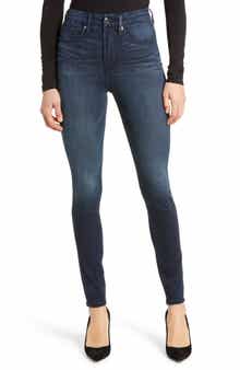 Good American Good Legs High Waist Ankle Skinny Jeans
