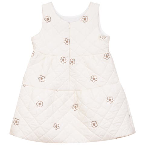 Back Zipper Quilted Printed Jumper (Toddler, Little Kid & Big Kid)