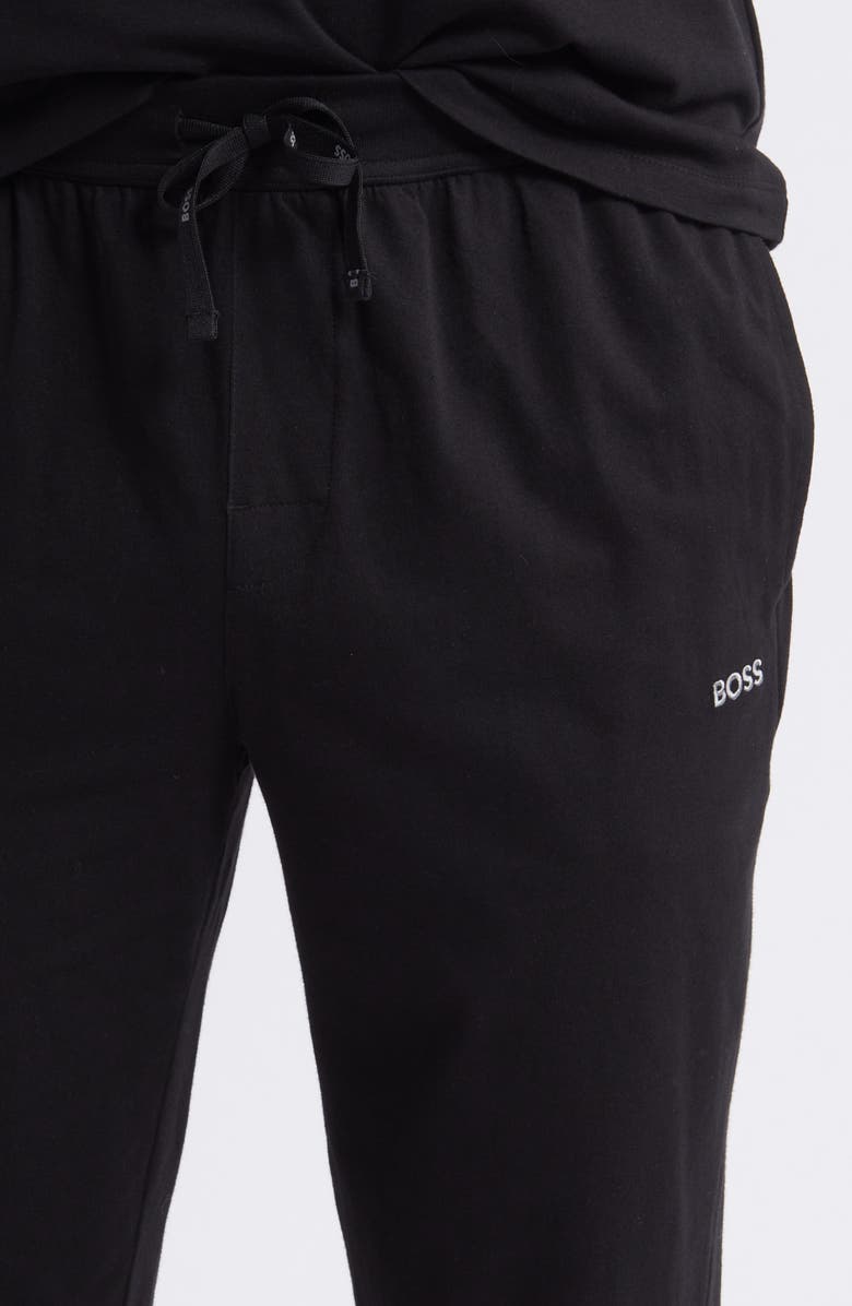 BOSS Mix Match Pajama Joggers, Alternate, color, Black