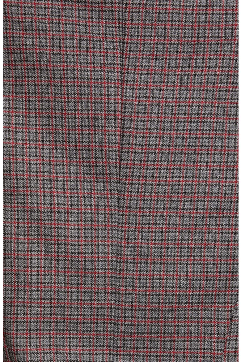 Paloma Check Stretch Wool Blend Blazer, Alternate, color, CHARCOAL