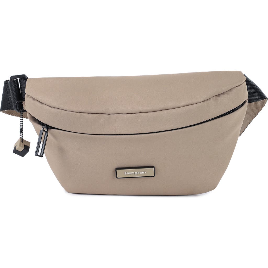 Hedgren Halo Water Repellent Belt Bag In Brown