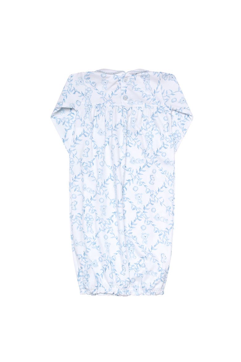 Blue Bears Trellace Baby Gown - Baby, Alternate, color, Blue