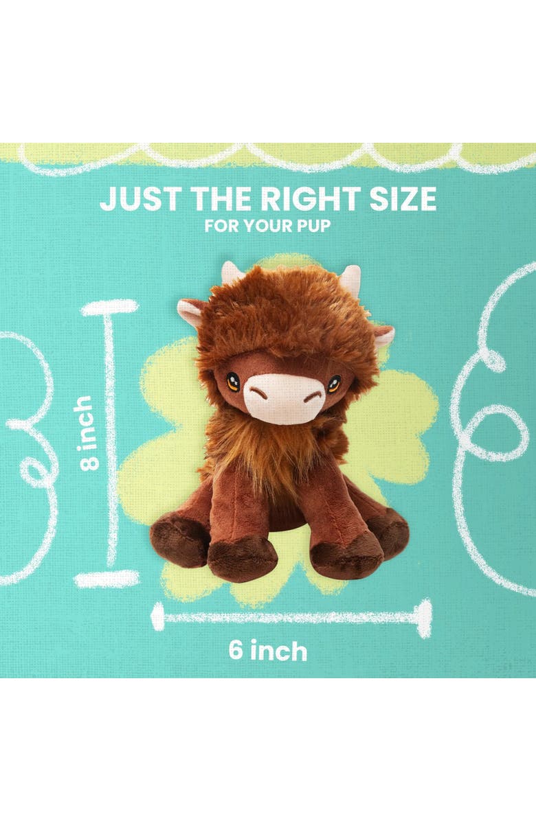 SnugArooz Plush Dog Toy, Alternate, color, Multicolored