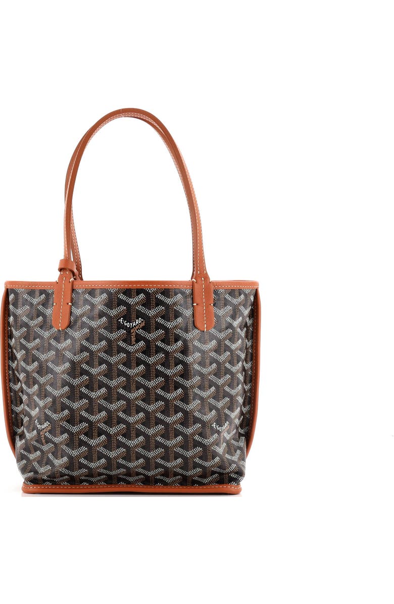 Pre-Owned Goyard Anjou Reversible Tote Printed Coated Canvas Mini, Alternate, color,