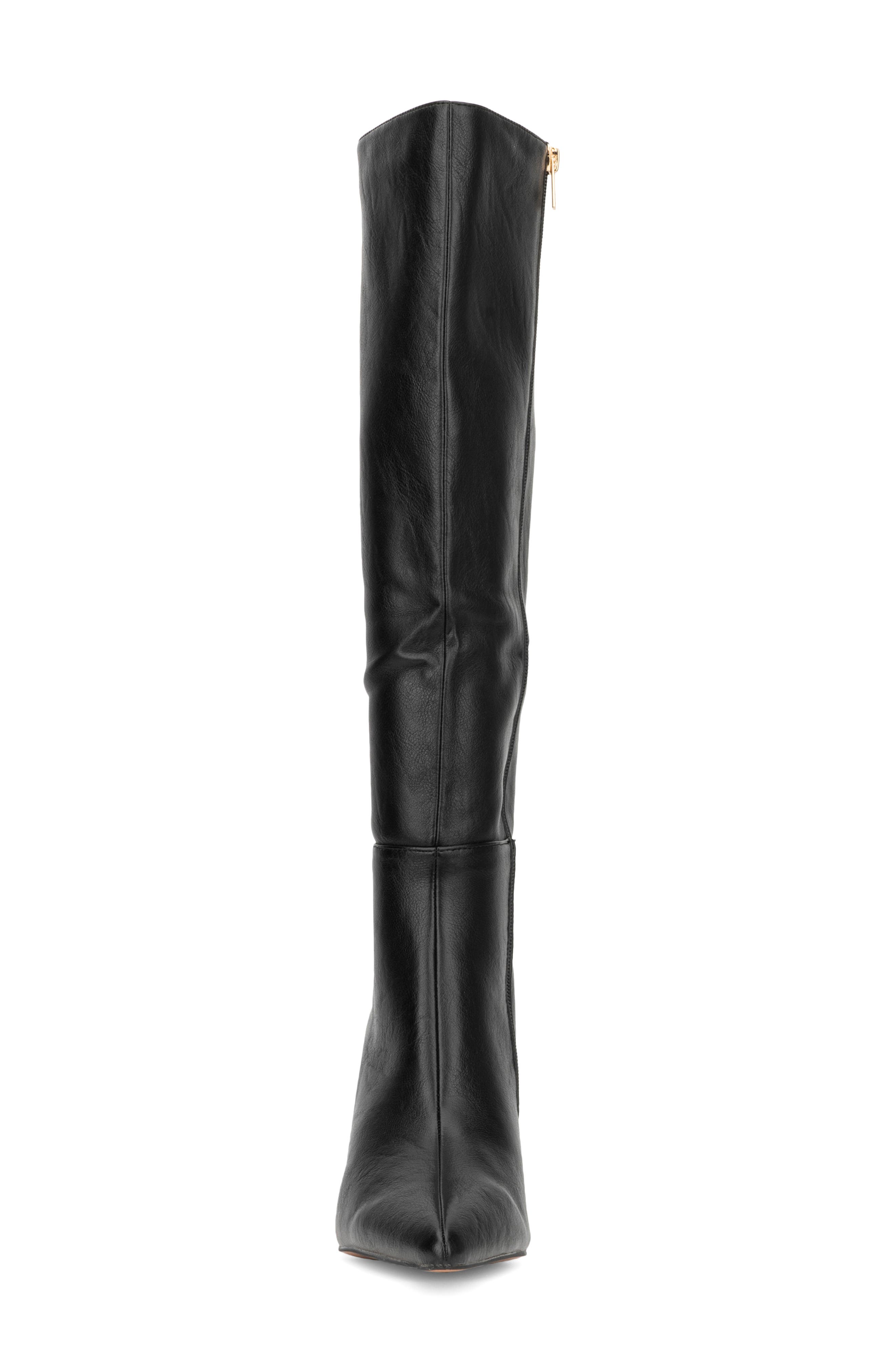 NEW YORK AND COMPANY Mae Faux Leather Tall Boot, Alternate, color, 