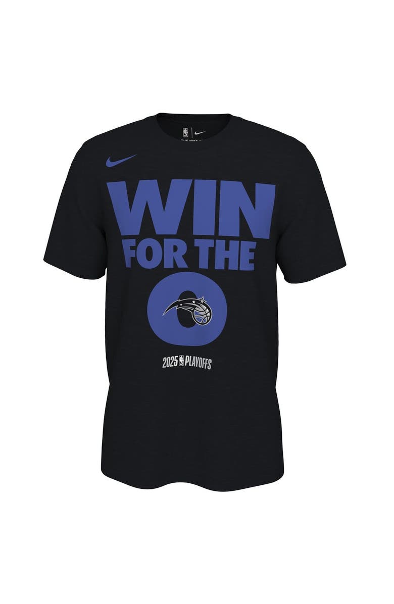 Nike Unisex Nike Black Orlando Magic 2025 NBA Playoffs On-Court Mantra T-Shirt, Alternate, color, 