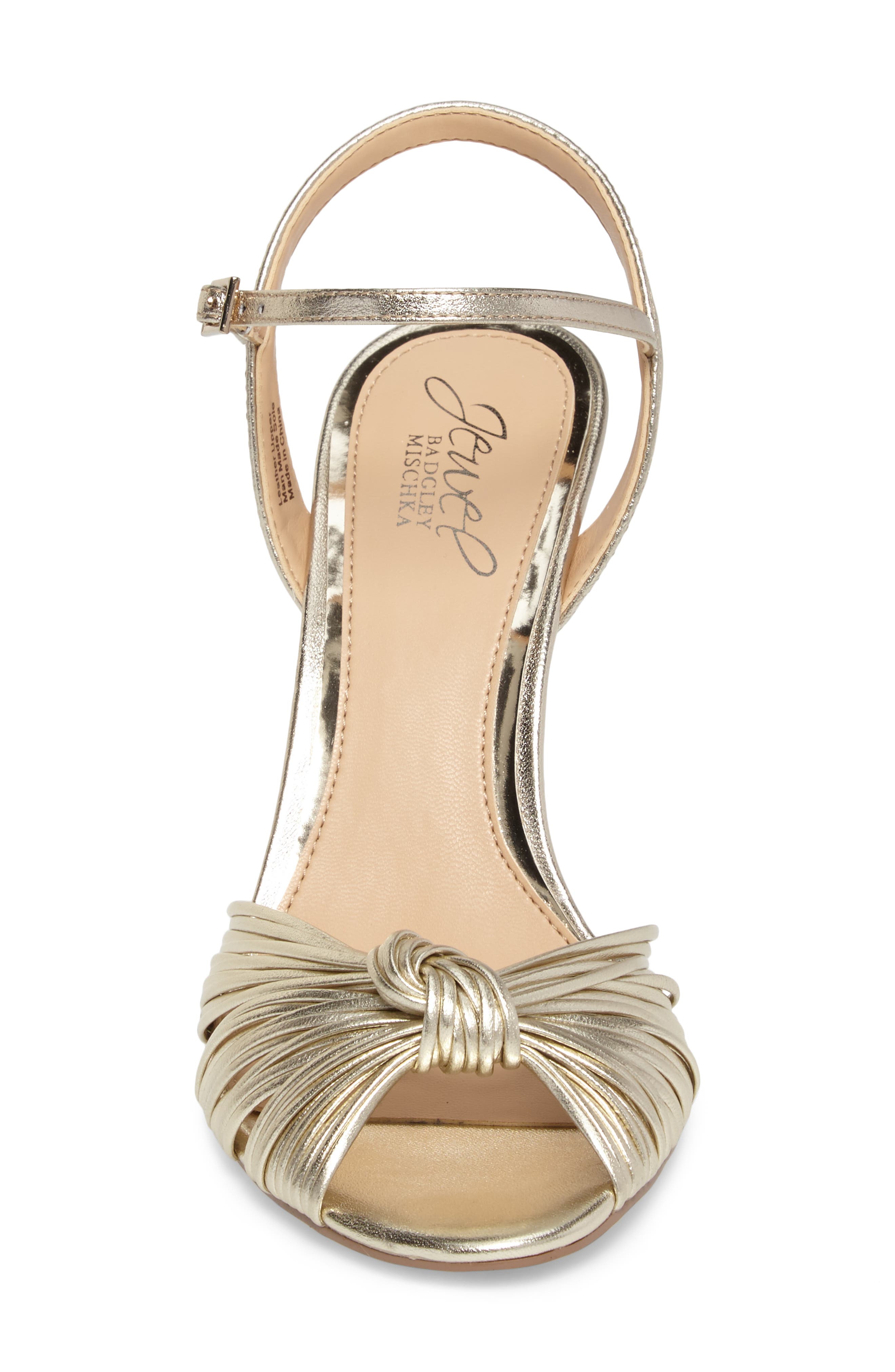 Jewel Badgley Mischka Lady Ankle Strap Sandal, Alternate, color, 