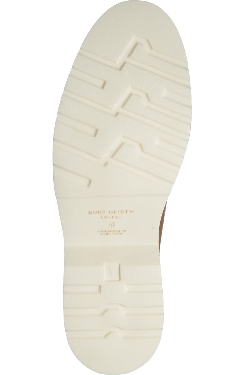 Kurt Geiger London Bank Brogued Wingtip Derby, Alternate, color, Tan