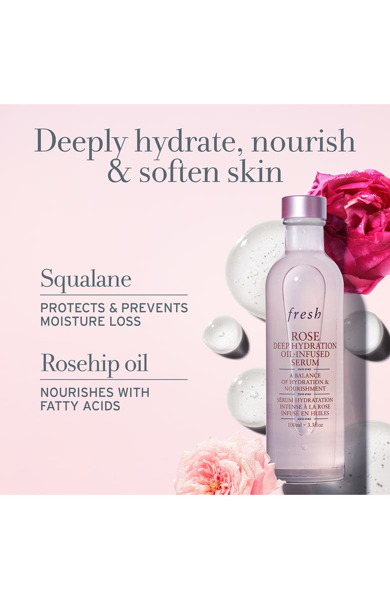 Fresh<sup>®</sup> Rose & Squalane Deep Hydration Oil-Infused Serum, Alternate, color, 