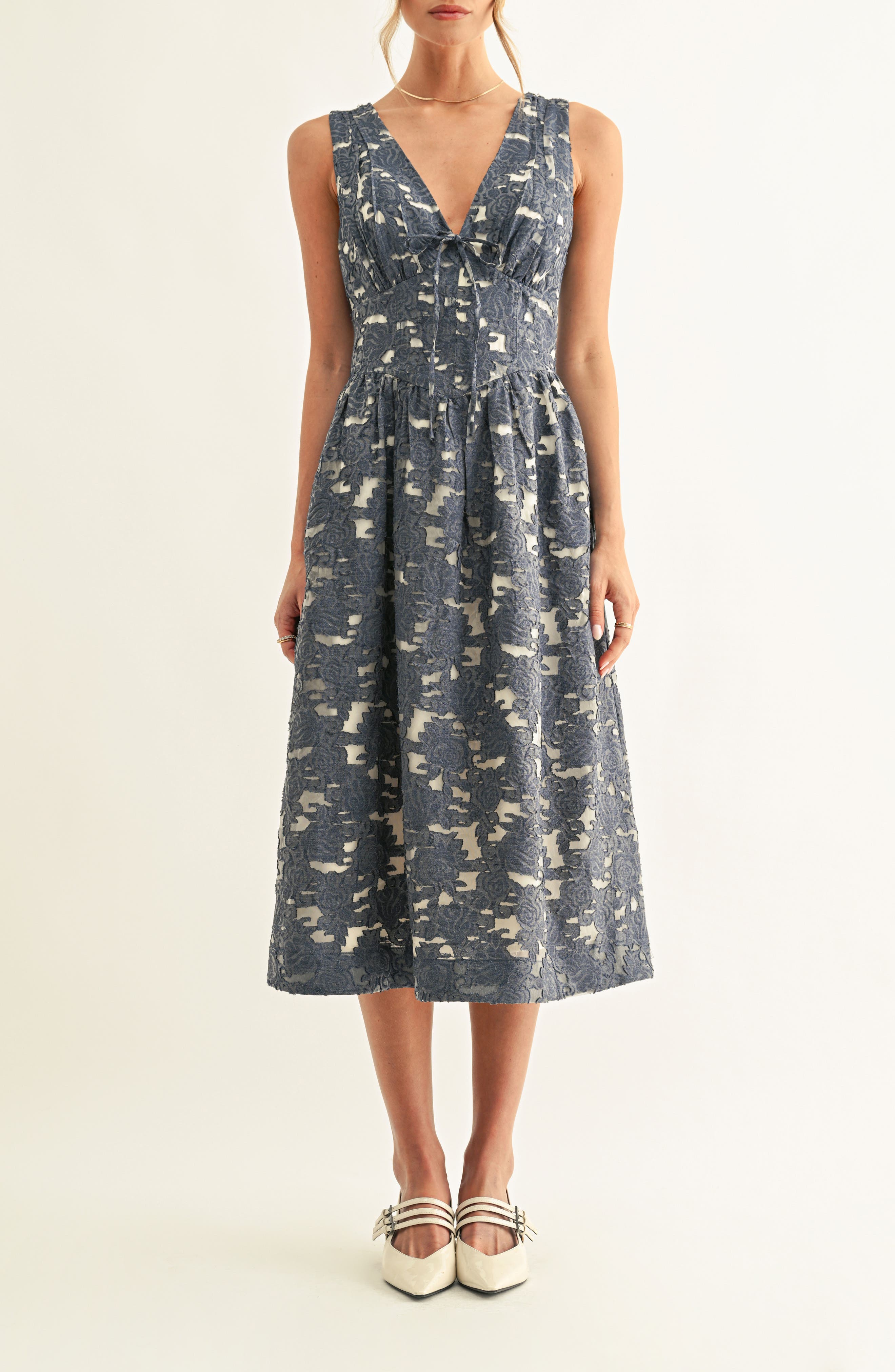 selected DENIM BLUE JACQUARD