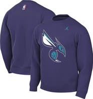 Jordan Brand Men's Jordan Brand Purple Charlotte Hornets Statement Edition Sweatshirt