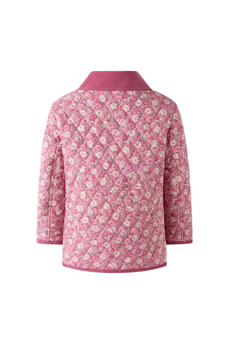 English Garden Quilted Jacket, Alternate, color, Pink