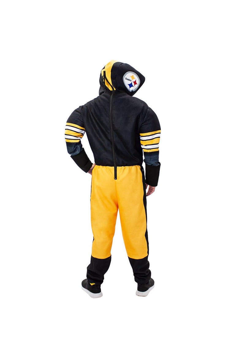 Men's Black Pittsburgh Steelers Game Day Costume, Alternate, color, Black