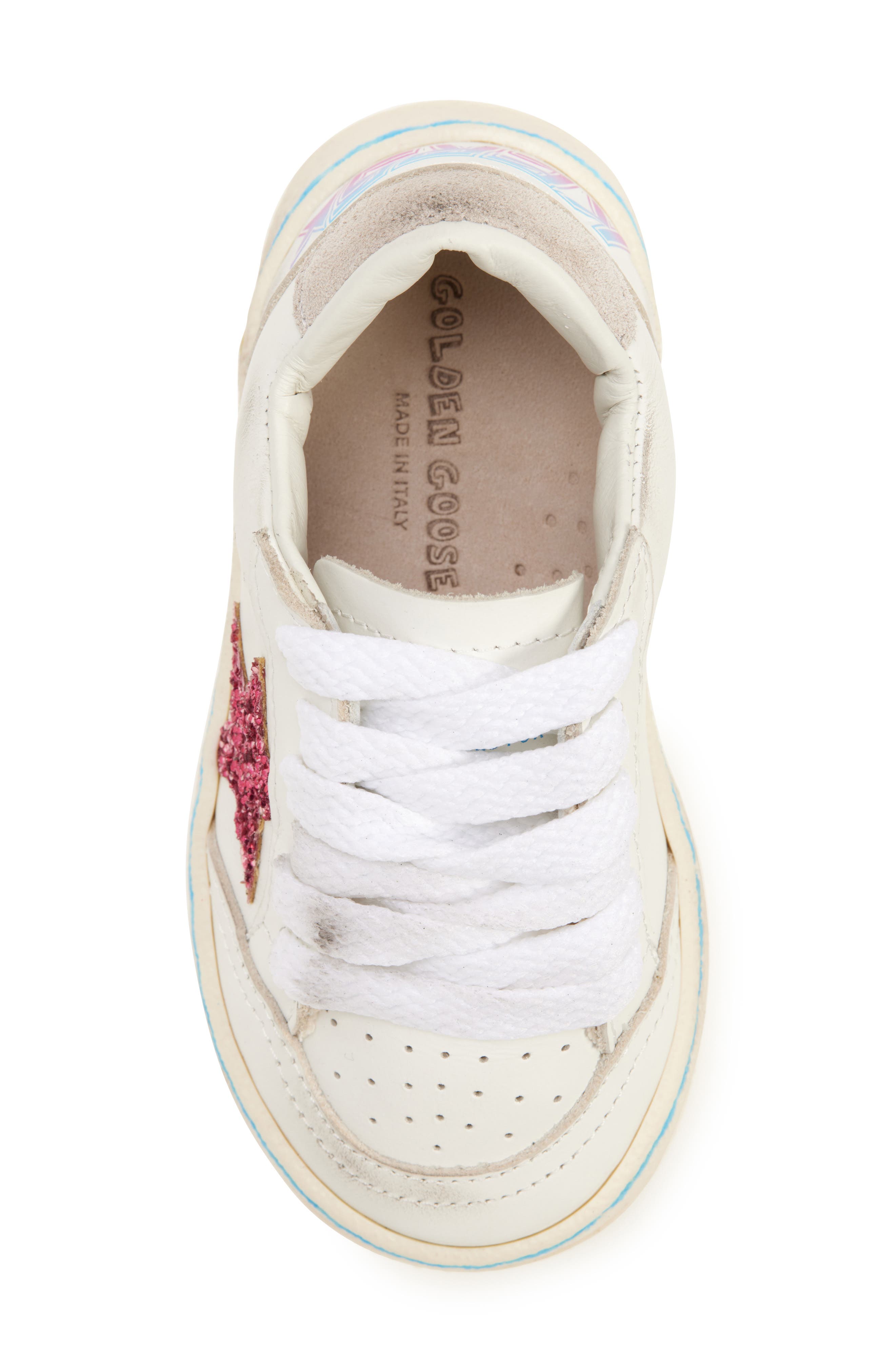 Golden Goose Kids' Ball Star Sneaker, Alternate, color, 