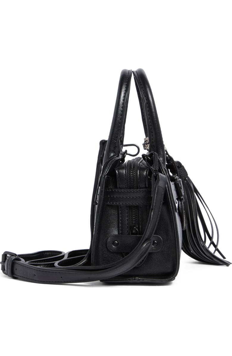 Steve Madden Phoenix Satchel Bag, Alternate, color, Black