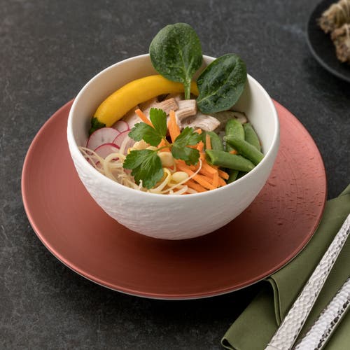 Villeroy & Boch Manufacture Rock Blanc Rice Bowl In White