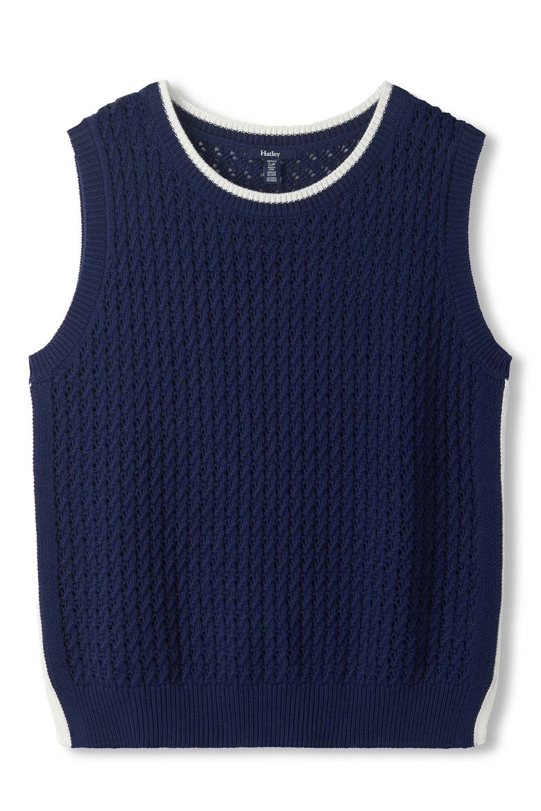 Cruz Cotton Sweater Tank, Alternate, color, PATRIOT BLUE