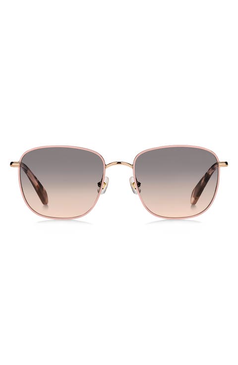 kiylah 53mm square sunglasses
